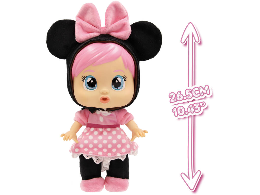 Bebés Llorones Loving Care Disney Junior Muñeca Minnie