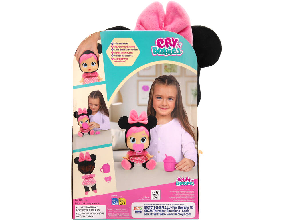 Bebés Llorones Loving Care Disney Junior Muñeca Minnie