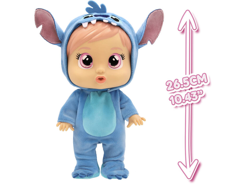 Bebés Llorones Loving Care Disney Stitch Muñeca Stitch
