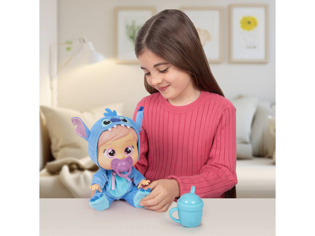 Bebés Llorones Loving Care Disney Stitch Muñeca Stitch