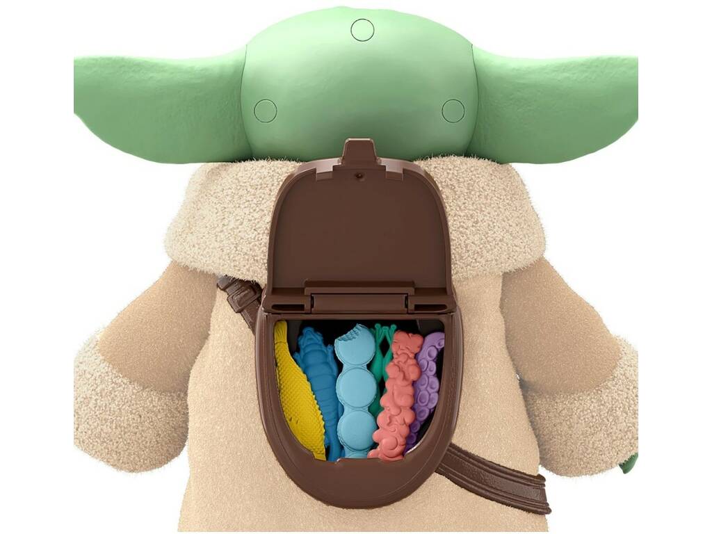 Star Wars The Mandalorian And Grogu Muñeco Grogu Merendando de 17 cm