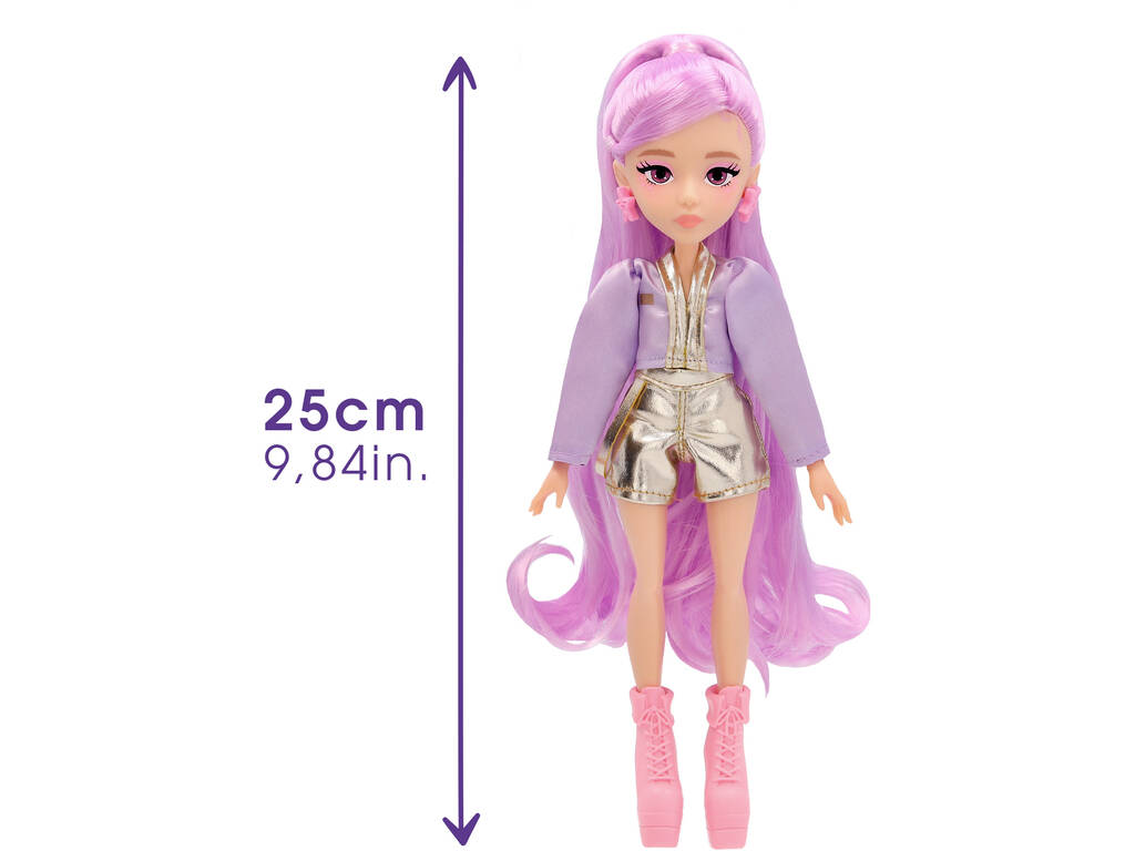 K-Pop Idol Muñeca Nari de 25 cm con Accesorios