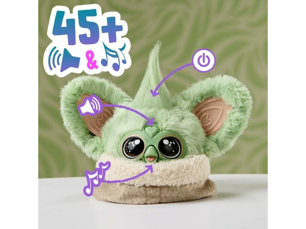 Furby Furblets Star Wars Bambola Interattiva Grogu con Suoni