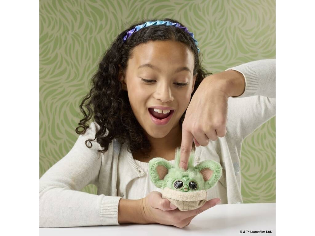 Furby Furblets Star Wars Bambola Interattiva Grogu con Suoni