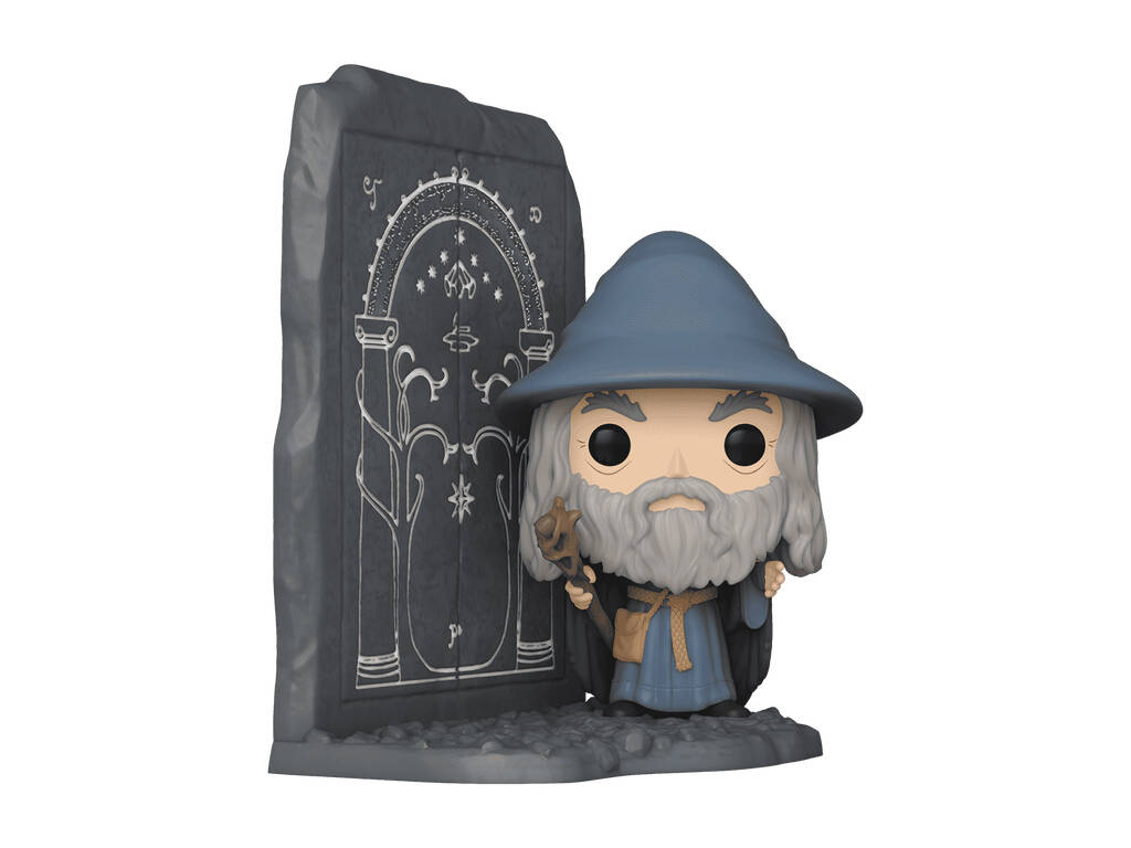 Funko Pop Deluxe El Señor de los Anillos Figura Gandalf en las Puertas de Durin