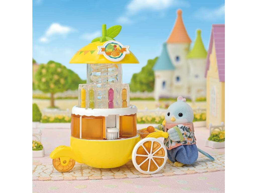 Sylvanian Families Pack El Puesto de Zumos y Helados de Enrique