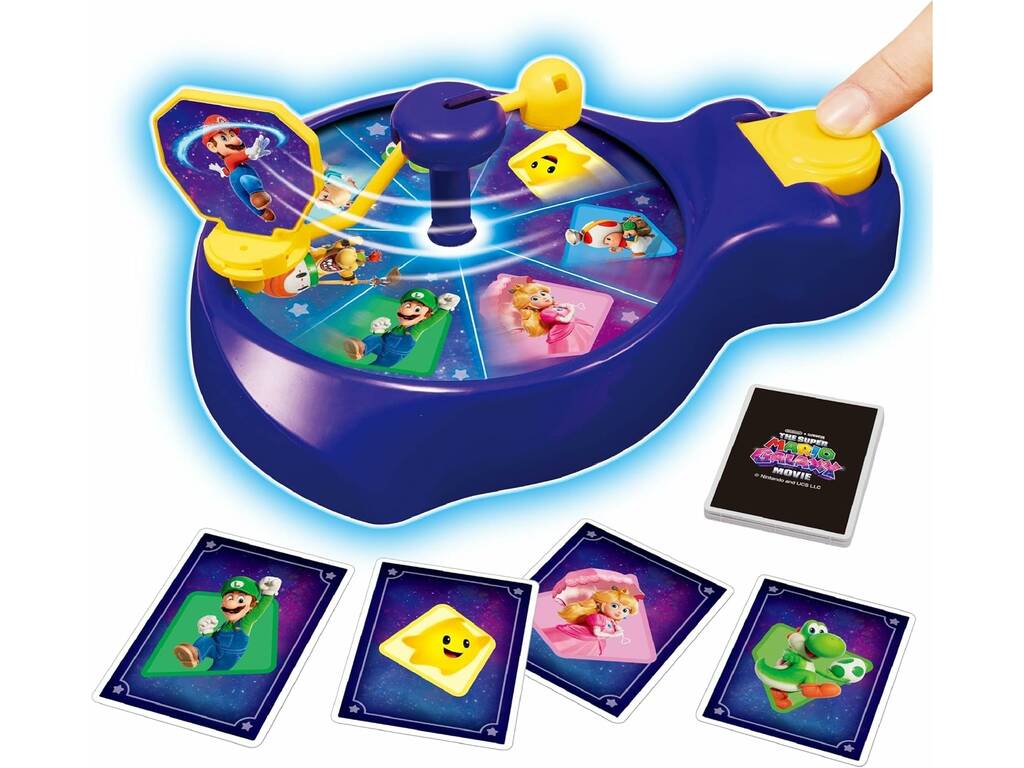 The Super Mario Galaxy Movie Spin'n Match Game