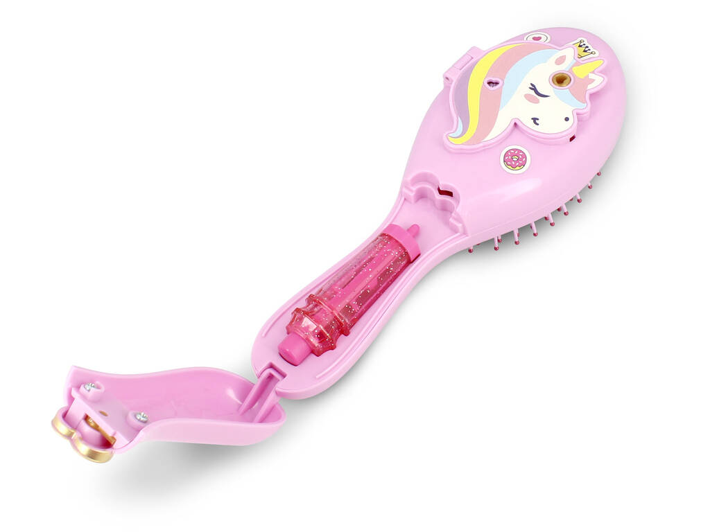 Funlockets Cepillo de Pelo Secreto con Aplicador de Brillos