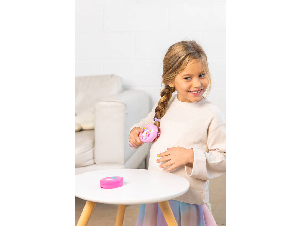 Funlockets Cepillo de Pelo Secreto con Aplicador de Brillos