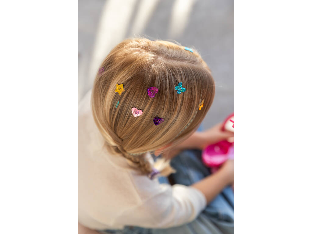 Funlockets Cepillo de Pelo Secreto con Aplicador de Brillos