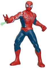 Spiderman Brand New Day Figura Spiderman Energizado de 36 cm con Luz y Frases