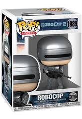 imagen Funko Pop Movies Robocop 2 Figurine Robocop Metallic