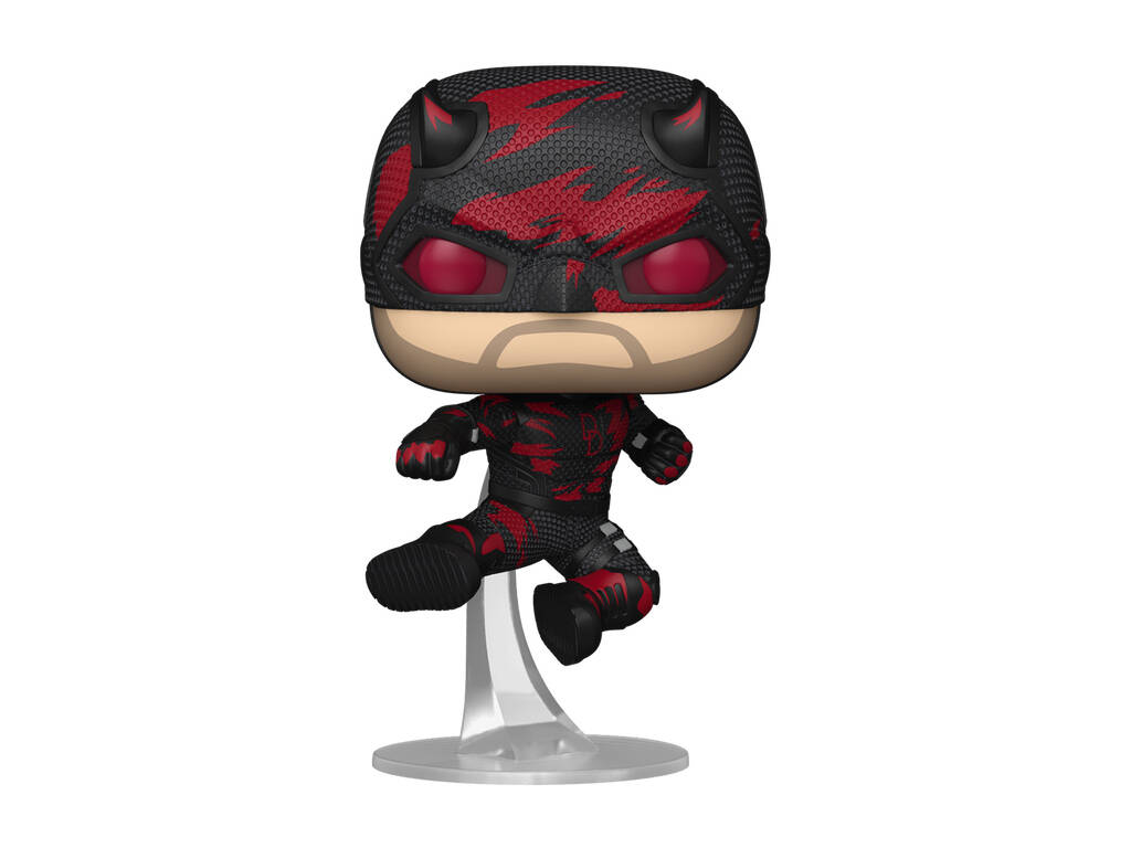 Funko Pop Marvel Daredevil Born Again Figura Daredevil Battle Damaged con Cabeza Oscilante