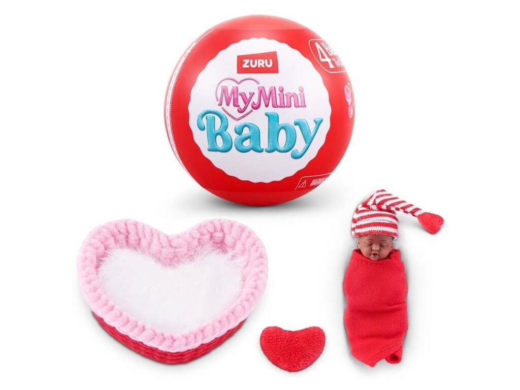 Zuru My Mini Baby Sweet Hearts Bola con Figura Sorpresa con Accesorios Serie 1