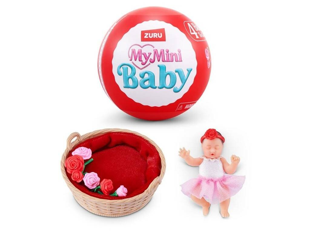 Zuru My Mini Baby Sweet Hearts Bola con Figura Sorpresa con Accesorios Serie 1