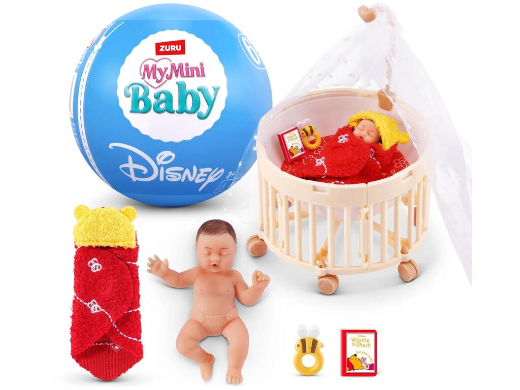 Zuru My Mini Baby Disney Bola con Figura Sorpresa con Accesorios Serie 1
