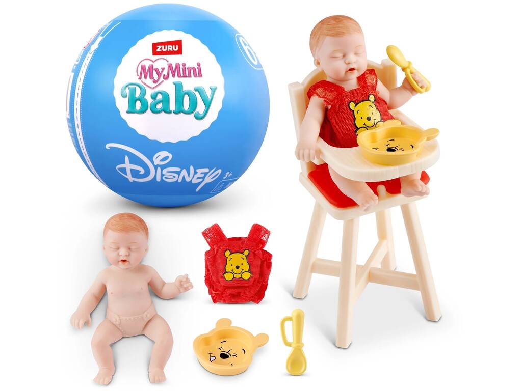 Zuru My Mini Baby Disney Bola con Figura Sorpresa con Accesorios Serie 1
