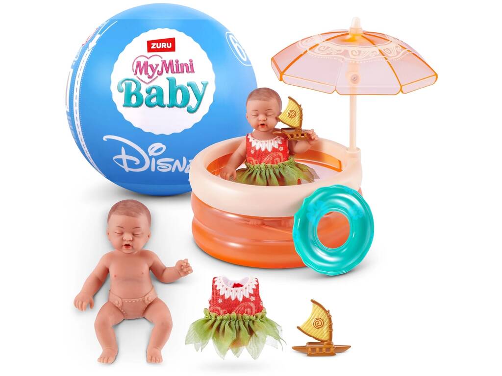Zuru My Mini Baby Disney Bola con Figura Sorpresa con Accesorios Serie 1