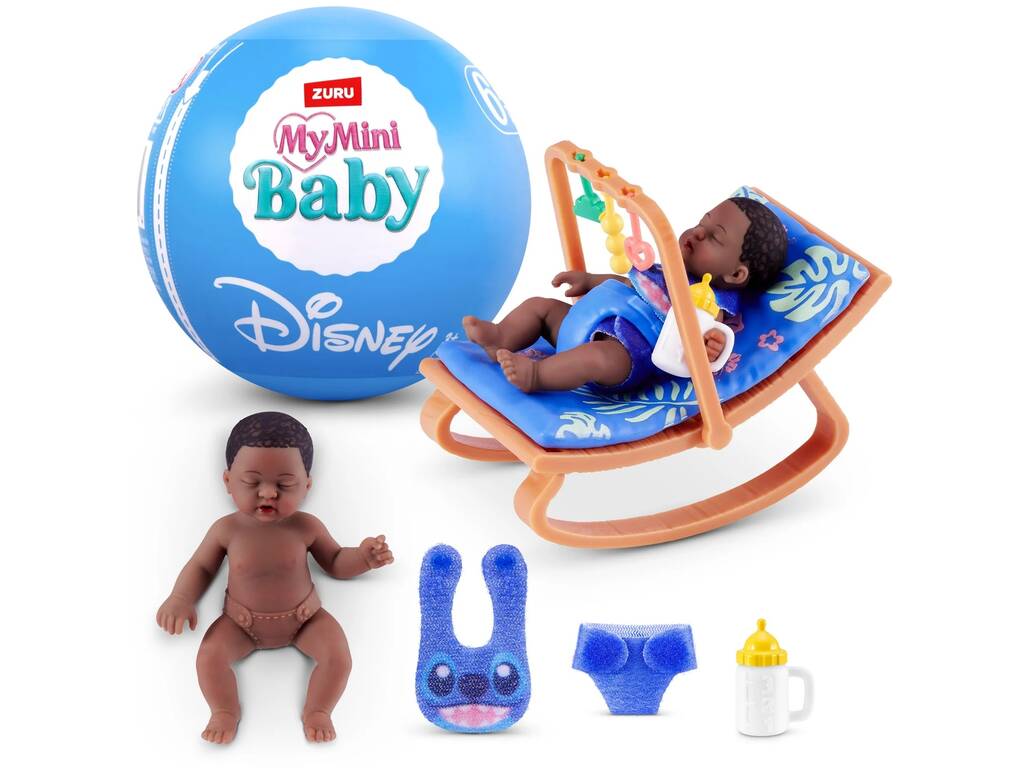 Zuru My Mini Baby Disney Bola con Figura Sorpresa con Accesorios Serie 1