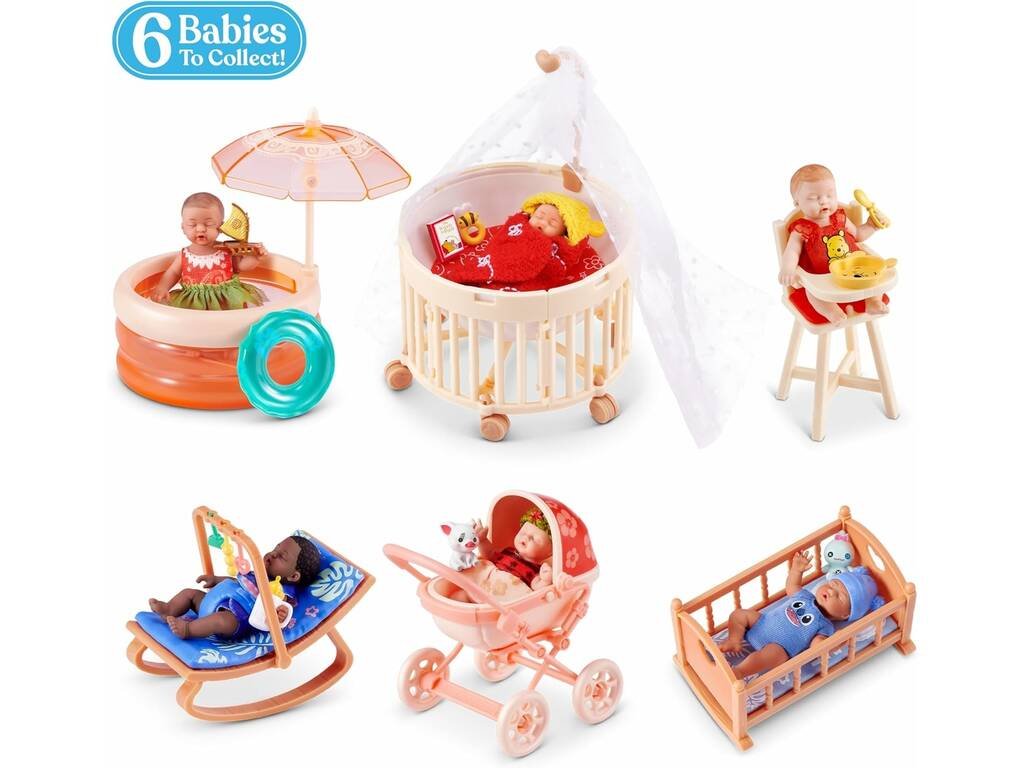 Zuru My Mini Baby Disney Bola con Figura Sorpresa con Accesorios Serie 1
