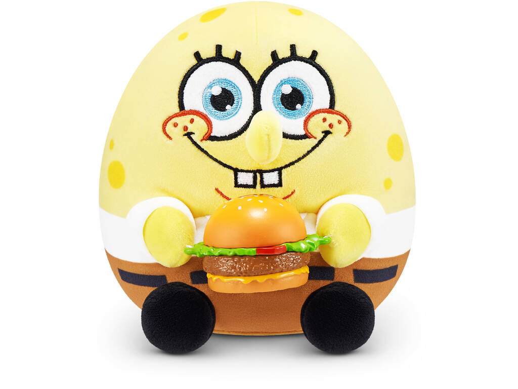 Zuru Snackles Bob Esponja Bola con Peluche Sorpresa Serie 1