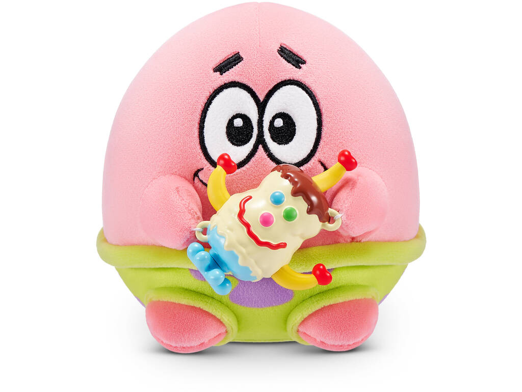 Zuru Snackles Bob Esponja Bola con Peluche Sorpresa Serie 1