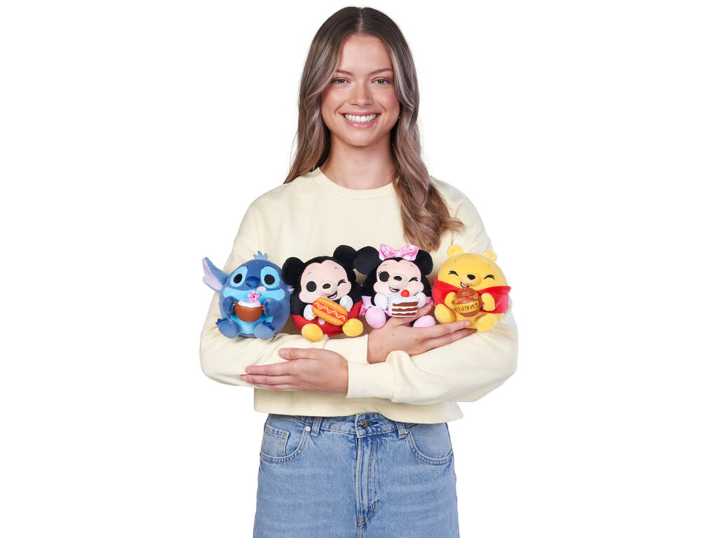 Zuru Snackles Disney Boule avec Peluche Surprise Série 1 