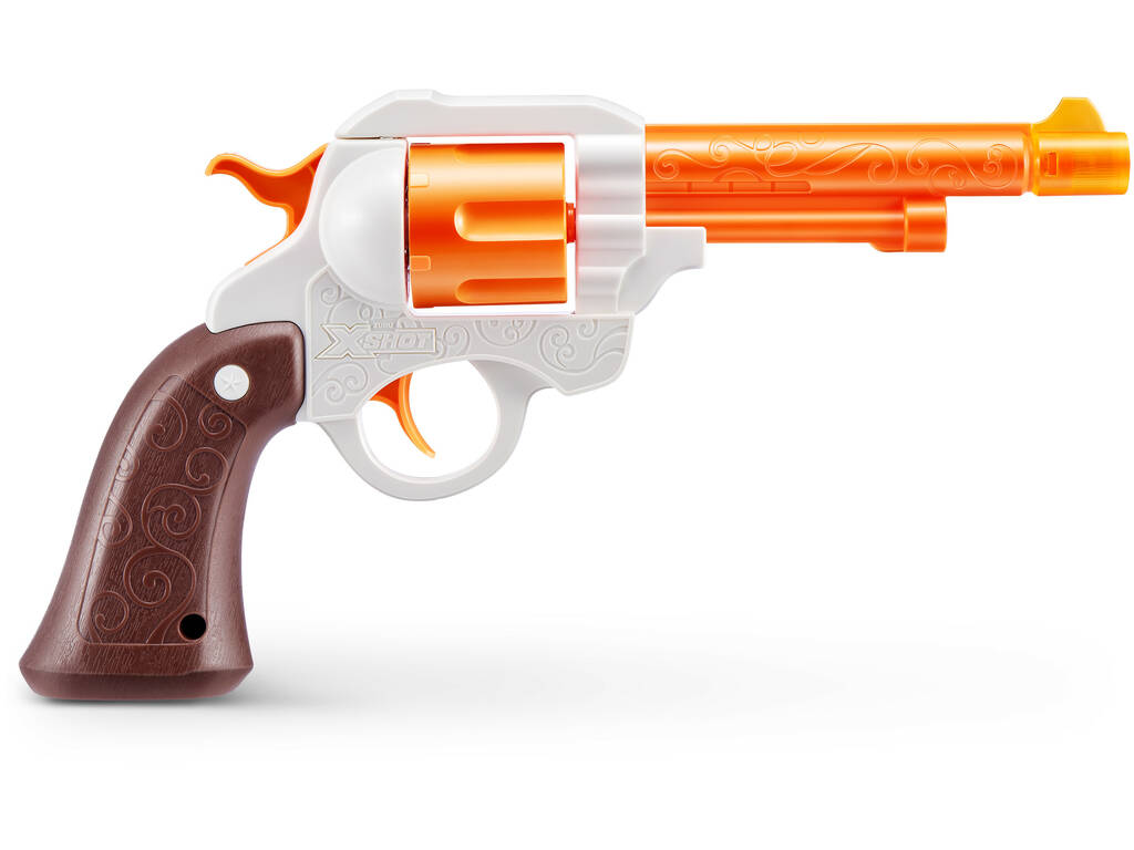 Zuru X-Shot Revolver Wild West con Luz y Sonidos