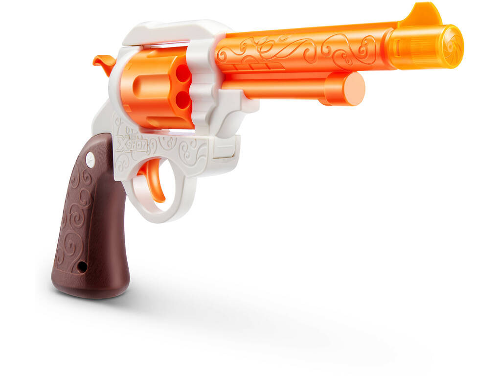 Zuru X-Shot Revolver Wild West con Luz y Sonidos