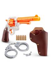 Zuru X-Shot Revolver Wild West con Luz y Sonidos