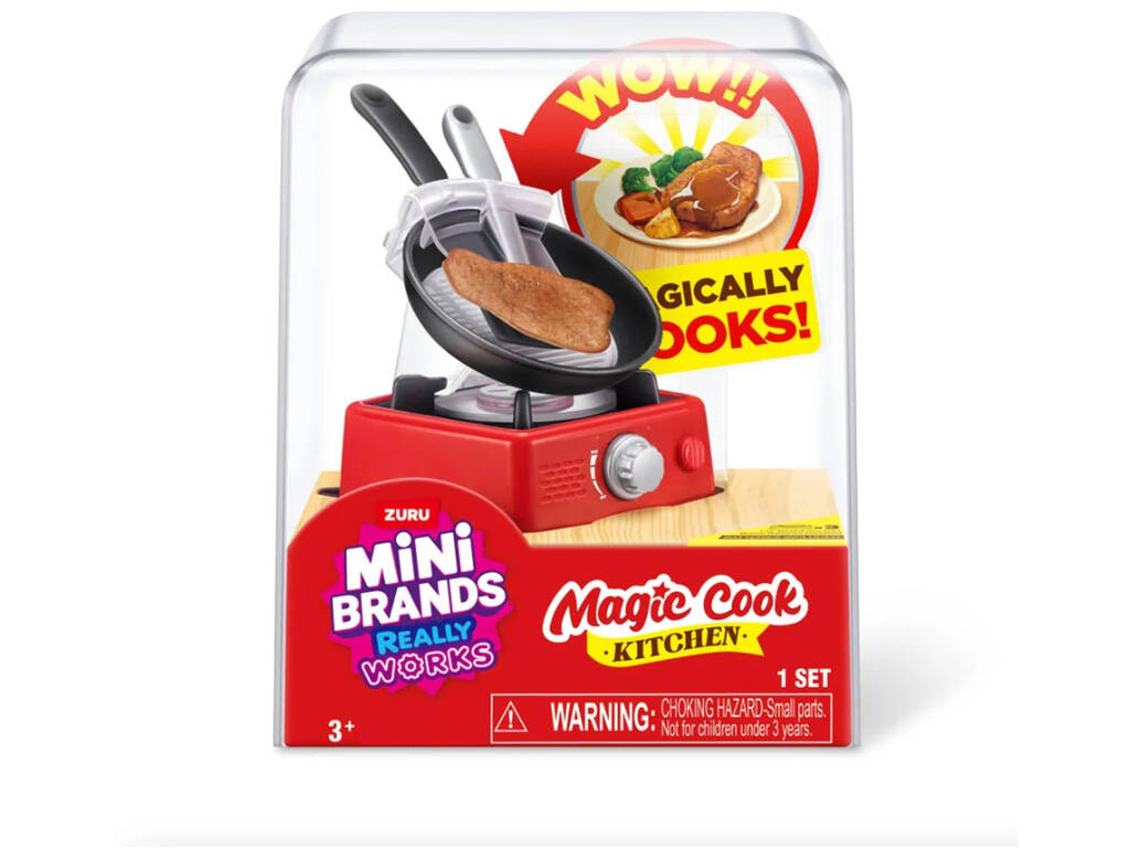 Zuru Mini Brands Really Works Magic Cook Kitchen Elettrodomestico con accessori Serie 1