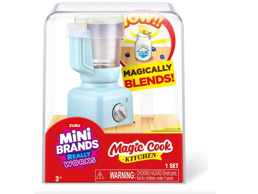 Zuru Mini Brands Really Works Magic Cook Kitchen Elettrodomestico con accessori Serie 1