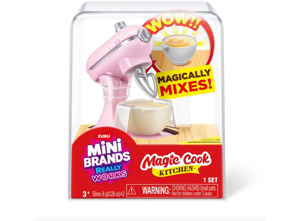 Zuru Mini Brands Really Works Magic Cook Kitchen Elettrodomestico con accessori Serie 1