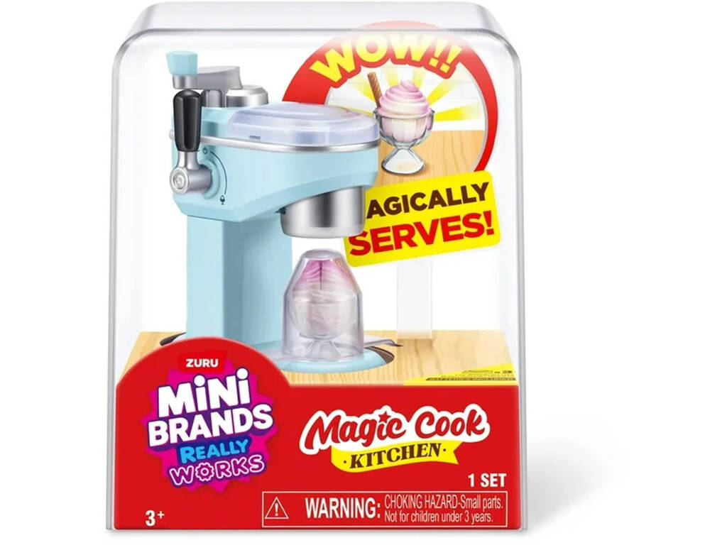 Zuru Mini Brands Really Works Magic Cook Kitchen Elettrodomestico con accessori Serie 1