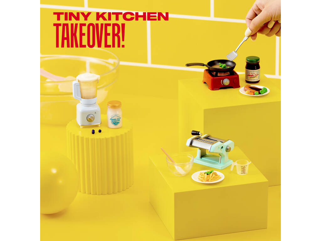 Zuru Mini Brands Really Works Magic Cook Kitchen Elettrodomestico con accessori Serie 1