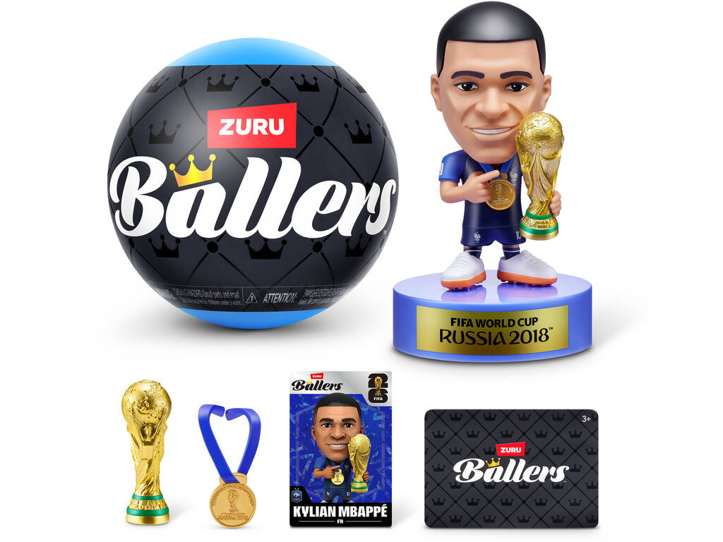Zuru Ballers FIFA World Cup 26 Bola con Figura Sorpresa Serie 1