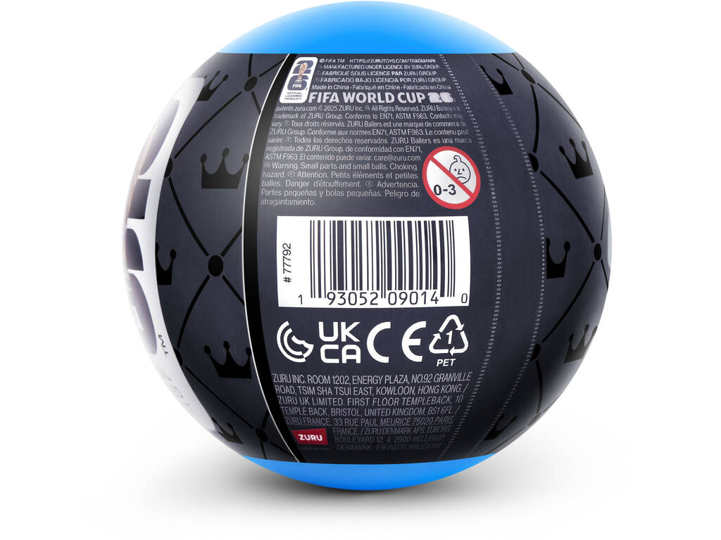 Zuru Ballers FIFA World Cup 26 Bola con Figura Sorpresa Serie 1