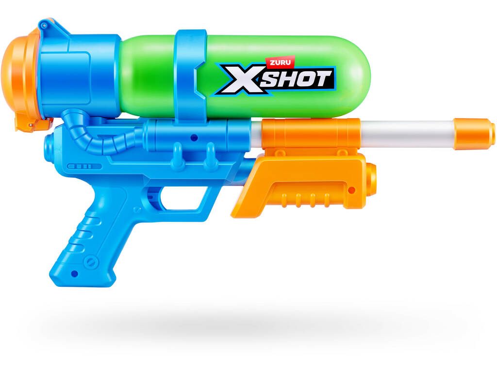 Zuru X-Shot Lanzador de Agua Fast-Fill 80’s Super Splash