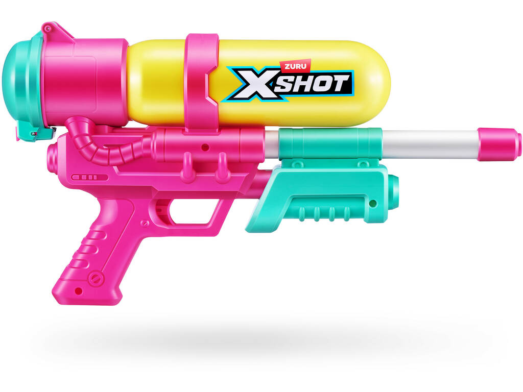 Zuru X-Shot Lanzador de Agua Fast-Fill 80’s Super Splash