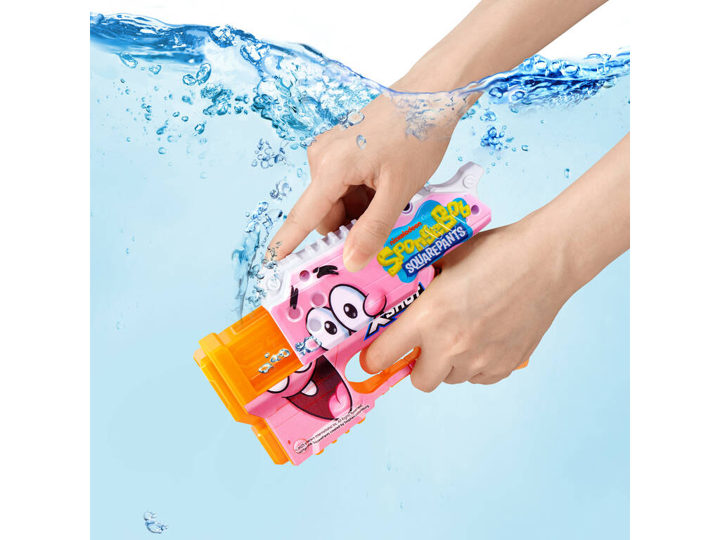 Zuru X-Shot Jr. Bob Esponja Lanzador de Agua Skins