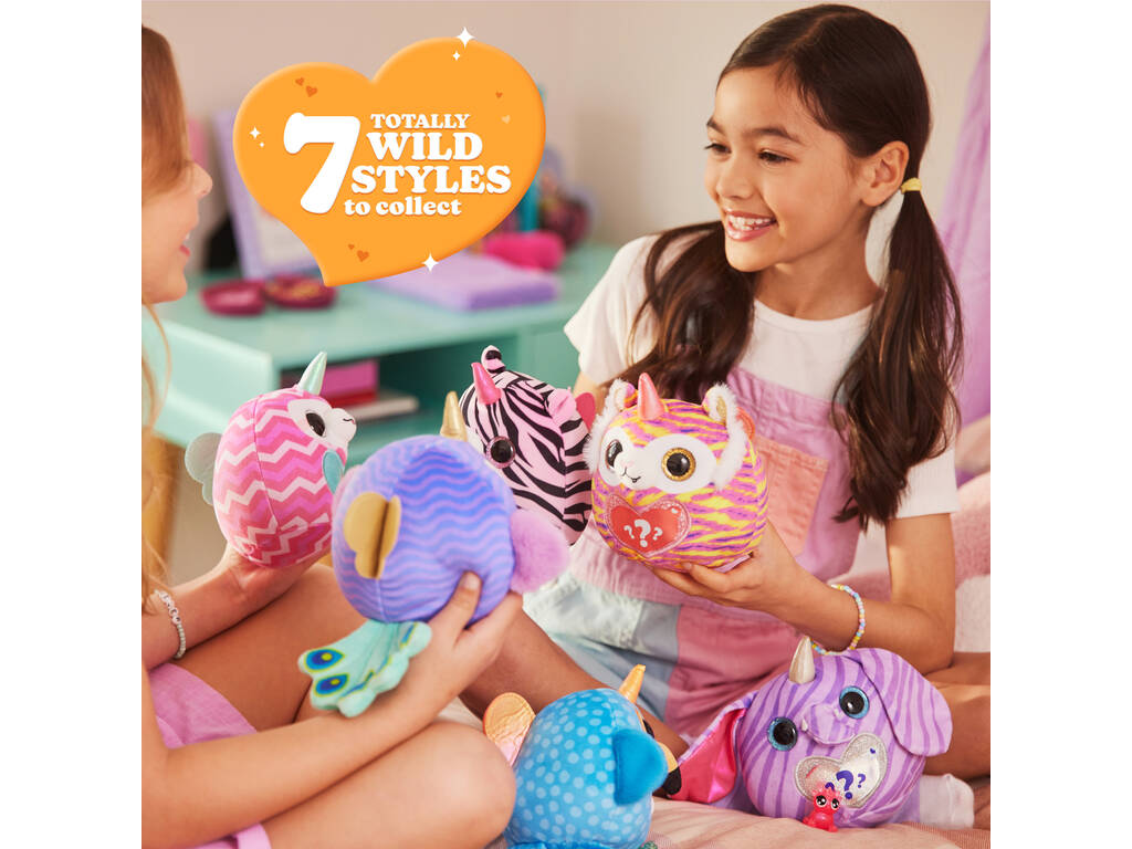 Zuru Rainbocorns Wild Heart Coeur Sauvage Huevo con Peluche Sorpresa y Accesorios