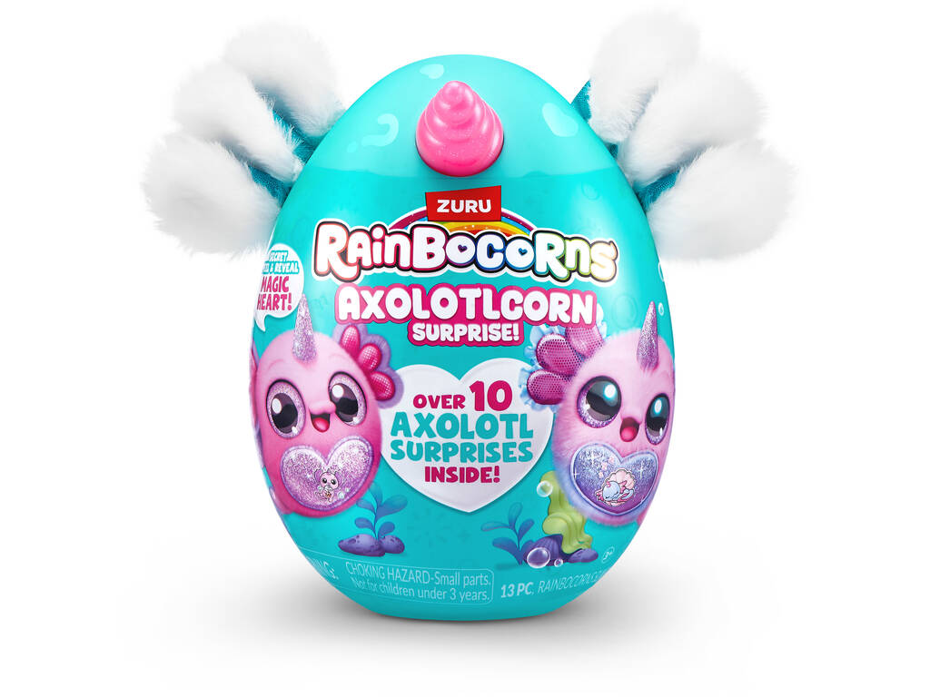 Zuru Rainbocorns Axolotlcorn Surprise Huevo con Peluche Sorpresa y Accesorios