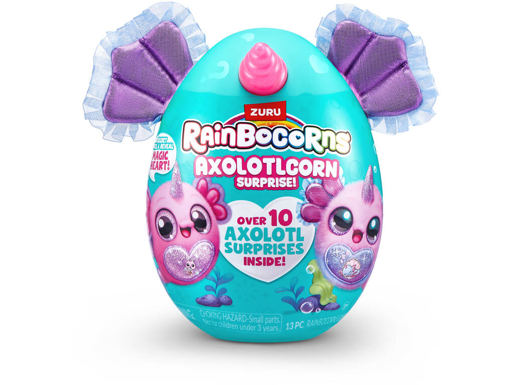 Zuru Rainbocorns Axolotlcorn Surprise Huevo con Peluche Sorpresa y Accesorios