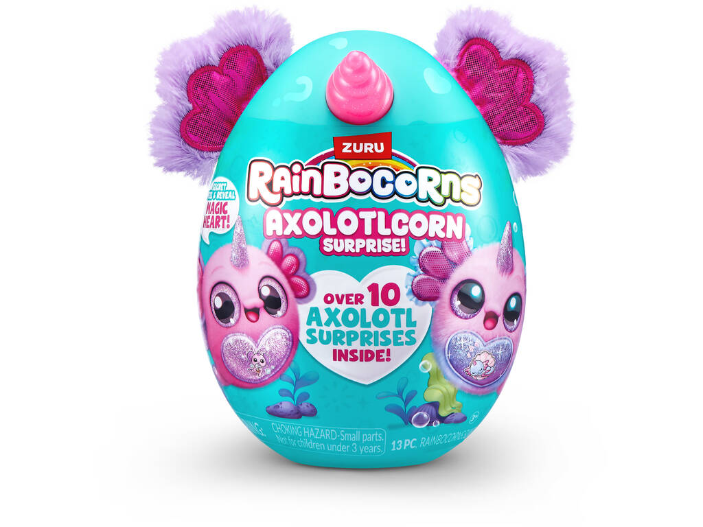 Zuru Rainbocorns Axolotlcorn Surprise Huevo con Peluche Sorpresa y Accesorios