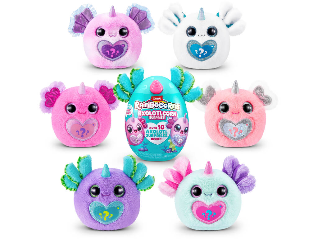 Zuru Rainbocorns Axolotlcorn Surprise Huevo con Peluche Sorpresa y Accesorios