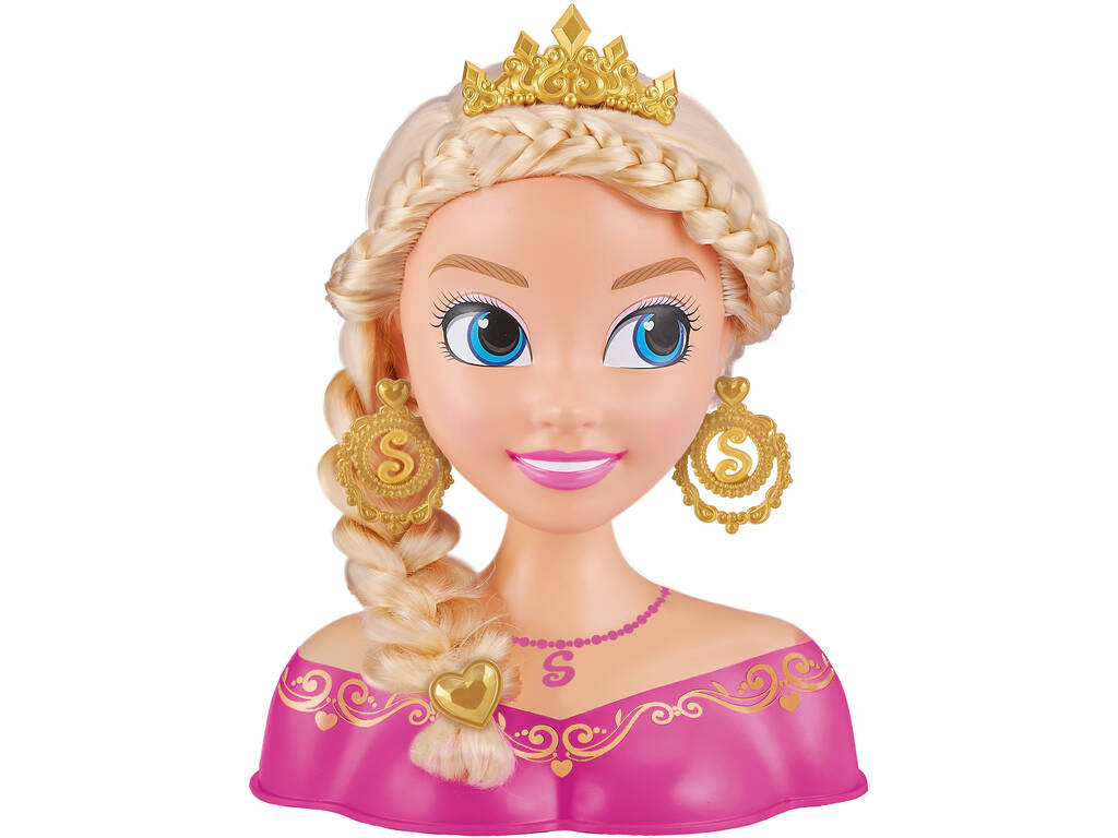 Zuru Sparkle Girlz Busto Styling Princess con Accesorios