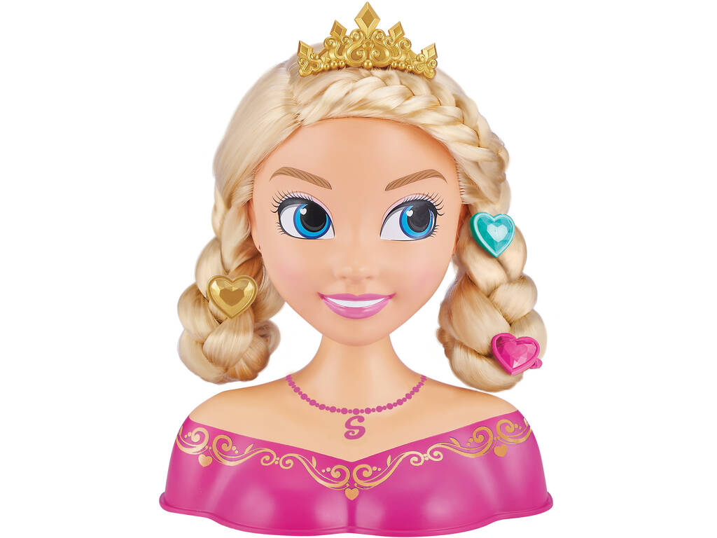 Zuru Sparkle Girlz Busto Styling Princess con Accesorios