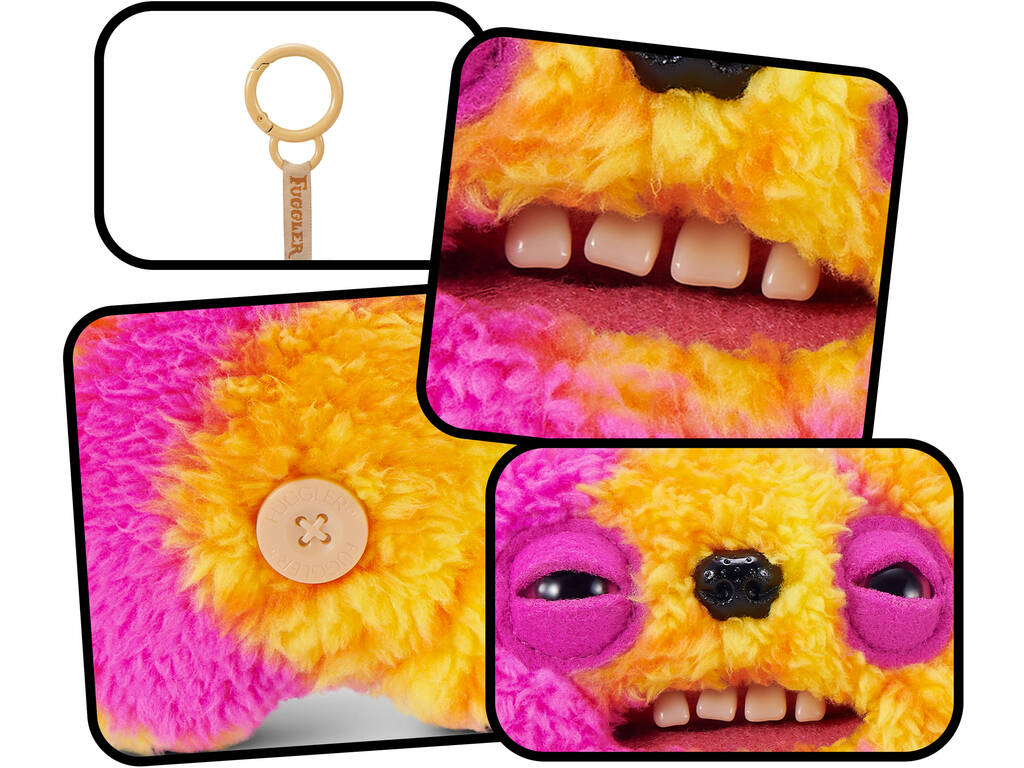 Zuru Fuggler Llavero de Peluche de 12 cm