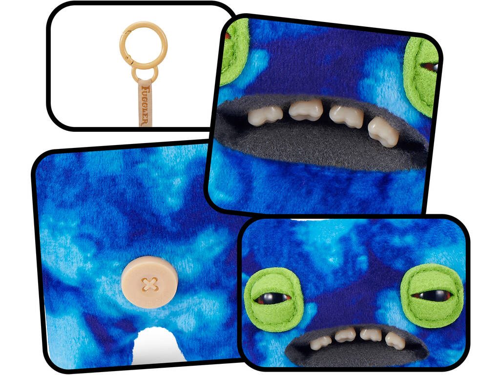 Zuru Fuggler Llavero de Peluche de 12 cm