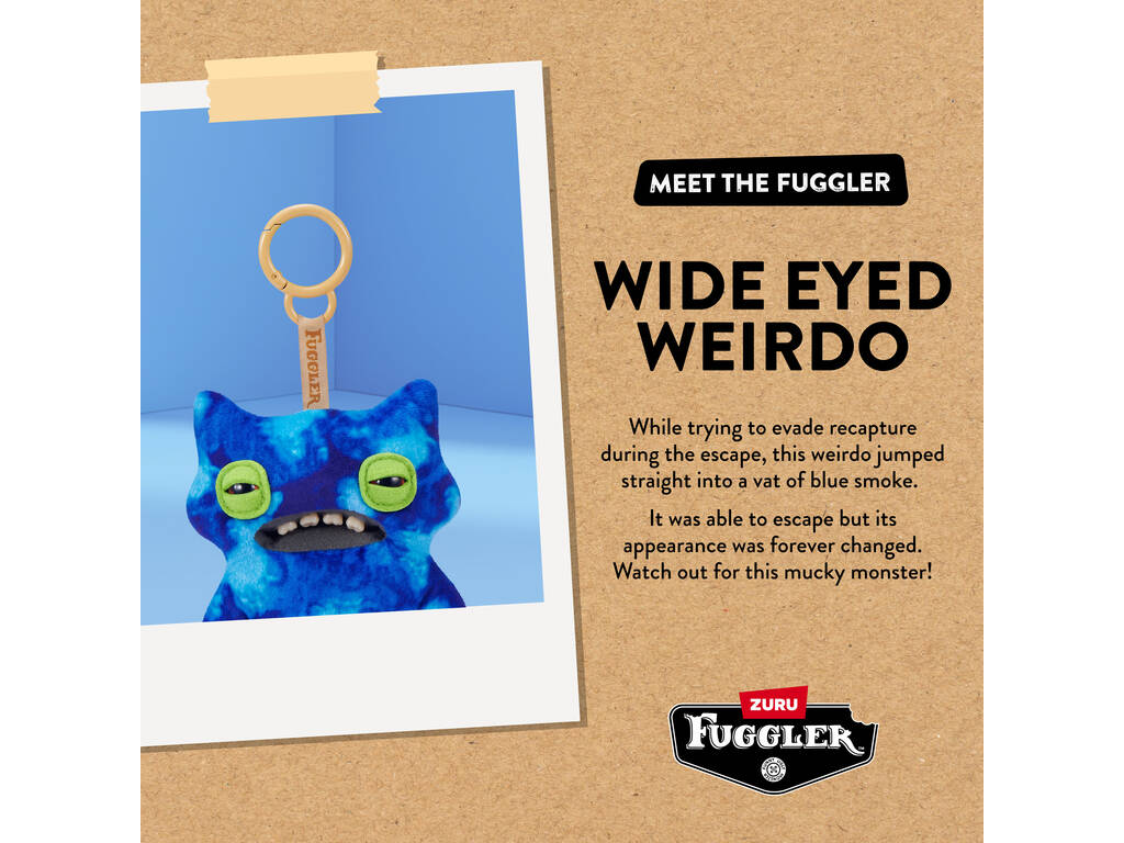 Zuru Fuggler Llavero de Peluche de 12 cm